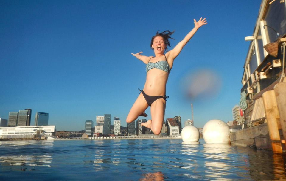 Floating Sauna
