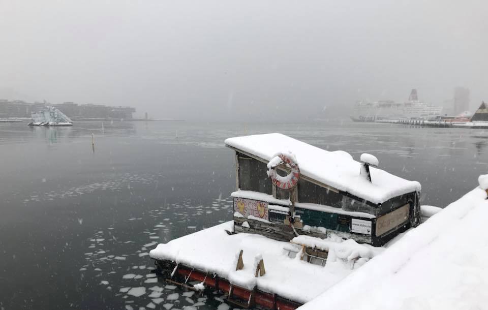 Floating Sauna