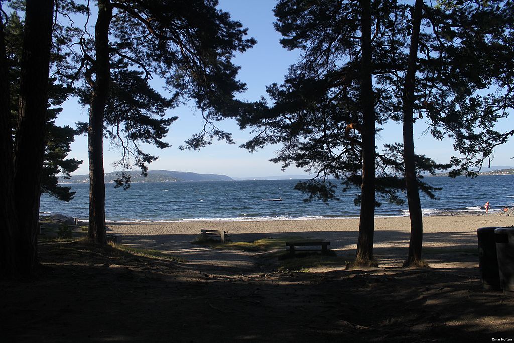 Paradisbukta beach, Oslo