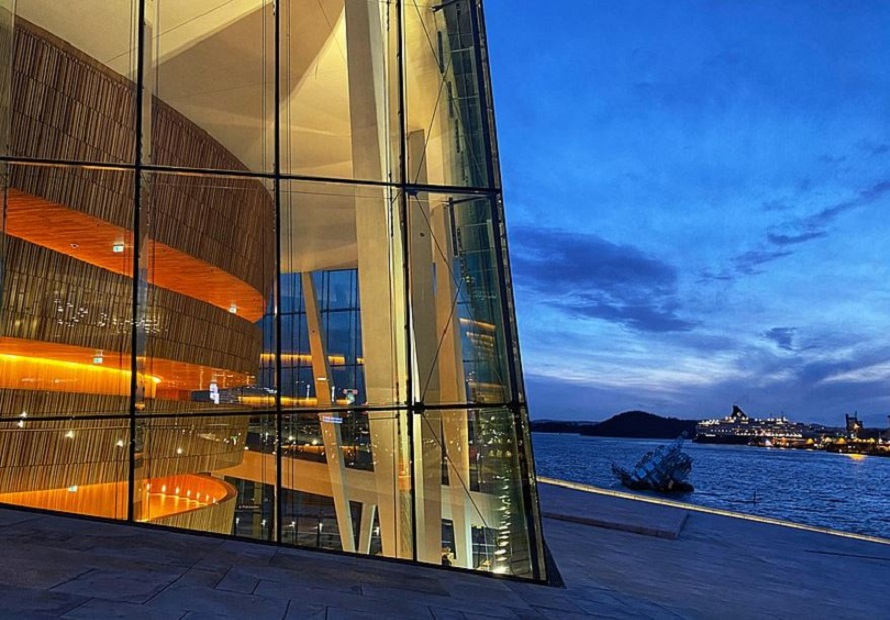 Oslo, Norway Opera House (designed by Snøhetta)